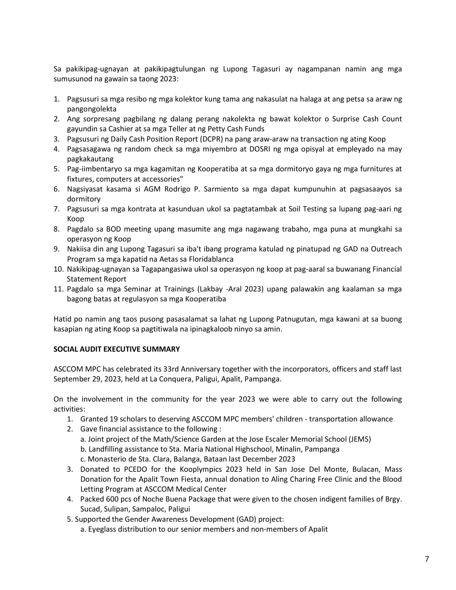 Annual Report 2025, page 8 of 54